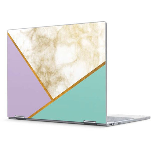 Angled Marble Pixelbook Skin